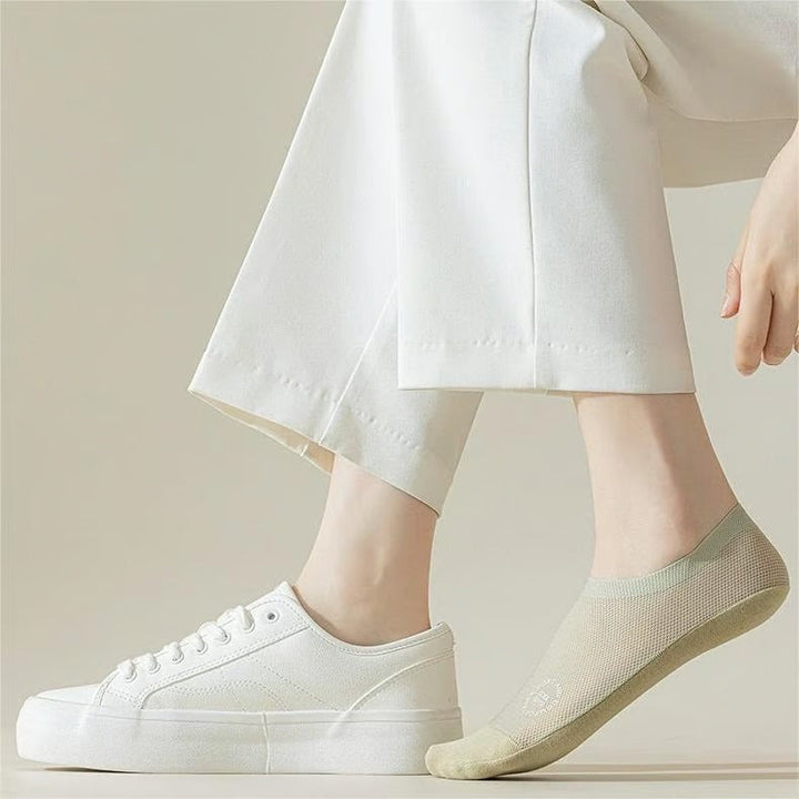 InvisiSoft – No-Slip Combed Cotton Hidden Socks