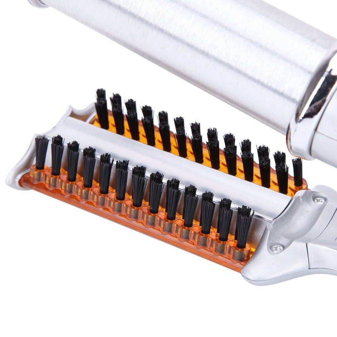 StyleTwist 2-in-1 Rotating Hair Styler Curling Iron & Straightener