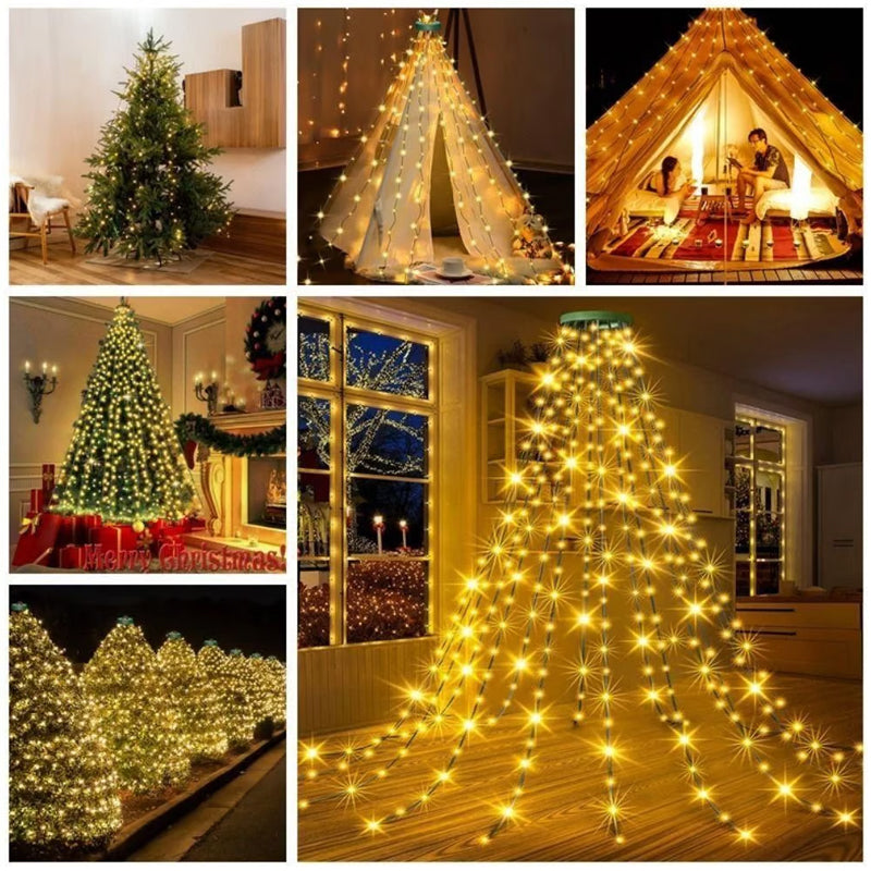 Christmas Tree Lighting with Vattenfall and Remote Control