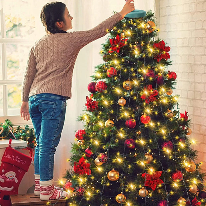 Christmas Tree Lighting with Vattenfall and Remote Control