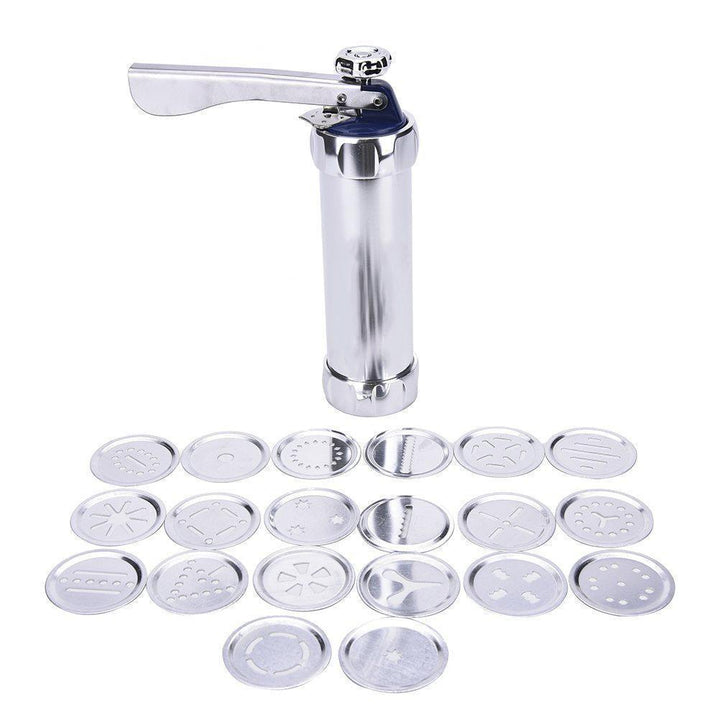 Multifunctional Stainless Steel Cookie Press for Perfect Results