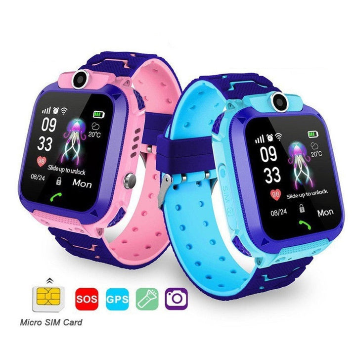 Kids Smartwatch - GPS, Camera & SOS Button for Safety