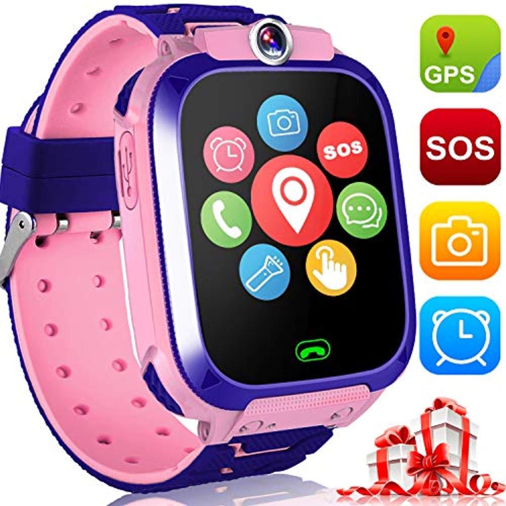 Kids Smartwatch - GPS, Camera & SOS Button for Safety