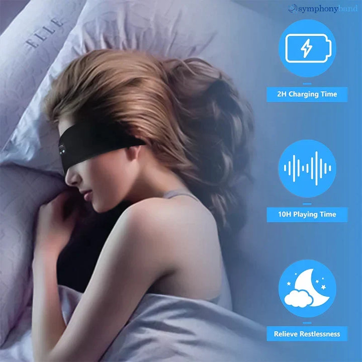 Comfort Sleep Headband - Wireless Audio Headphones for Better Rest