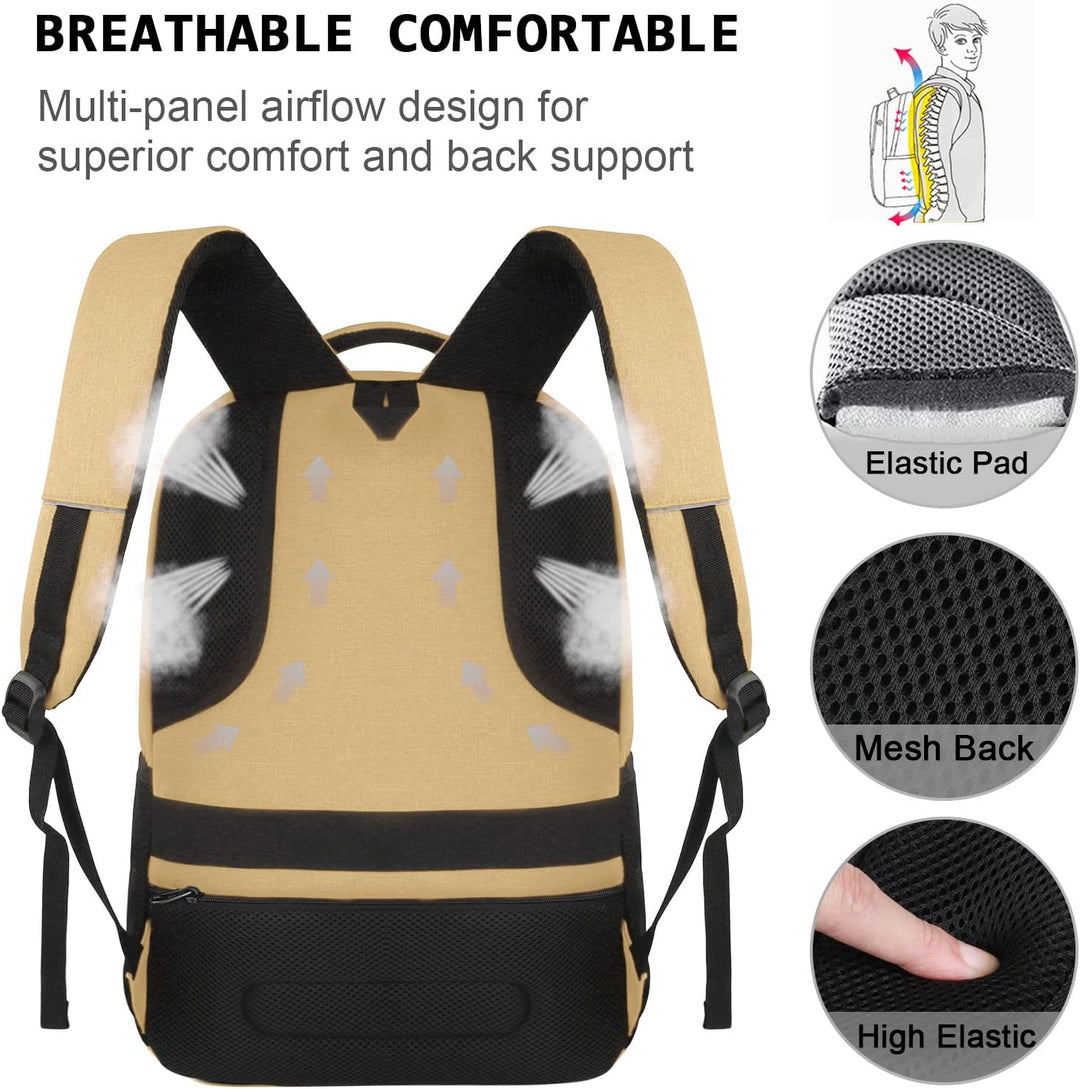 TravelGuard Pro Laptop Backpack with USB Charging Port
