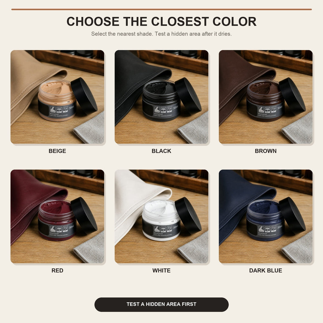Leather Repair Cream Furniture Car Seats Shoes Color Restorer