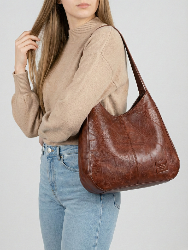Nori – Large Hobo Bag, Vegan Leather Shoulder Bag