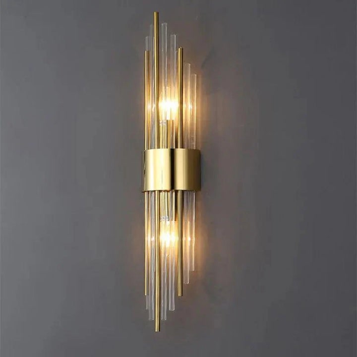 Crystal Elegance LED Wall Sconce - Modern Home Lighting