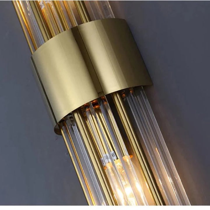 Crystal Elegance LED Wall Sconce - Modern Home Lighting