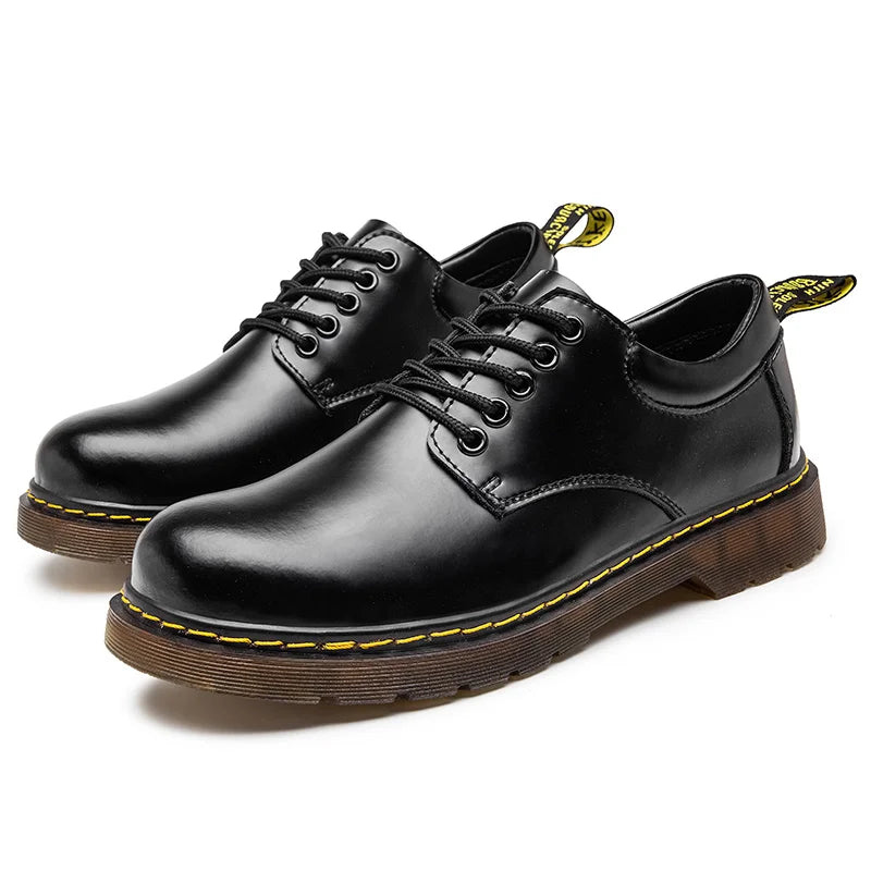 Men's Leather Shoes with Laces | Elegant Timeless Style