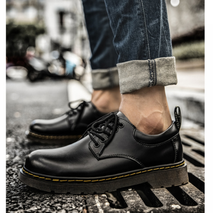 Men's Leather Shoes with Laces | Elegant Timeless Style