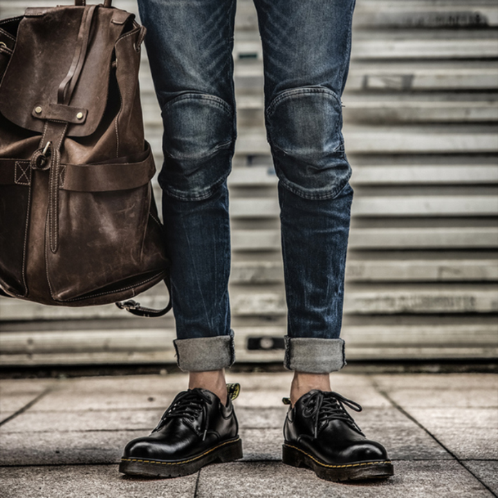 Men's Leather Shoes with Laces | Elegant Timeless Style