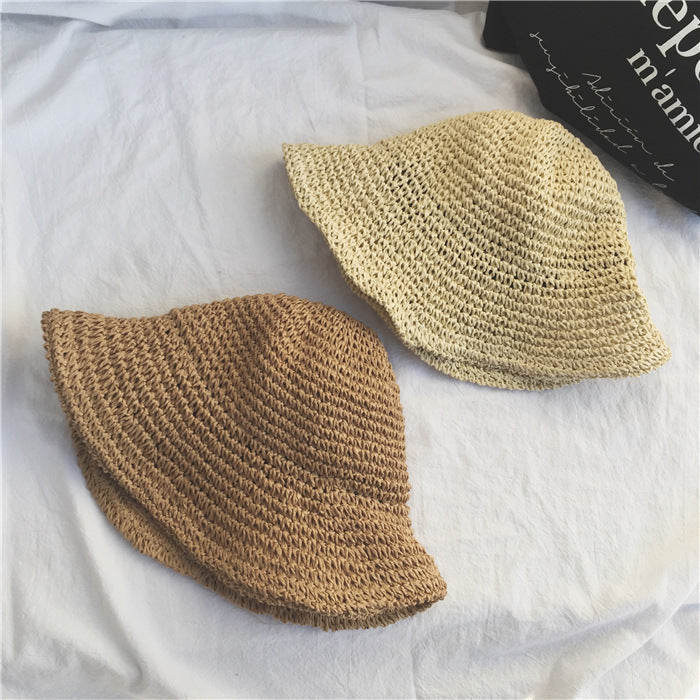Lightweight Breathable Summer Beach Hat for Women – Neutral Colors