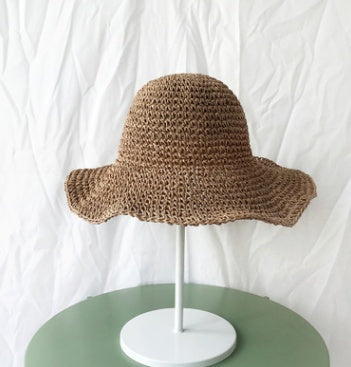 Lightweight Breathable Summer Beach Hat for Women – Neutral Colors