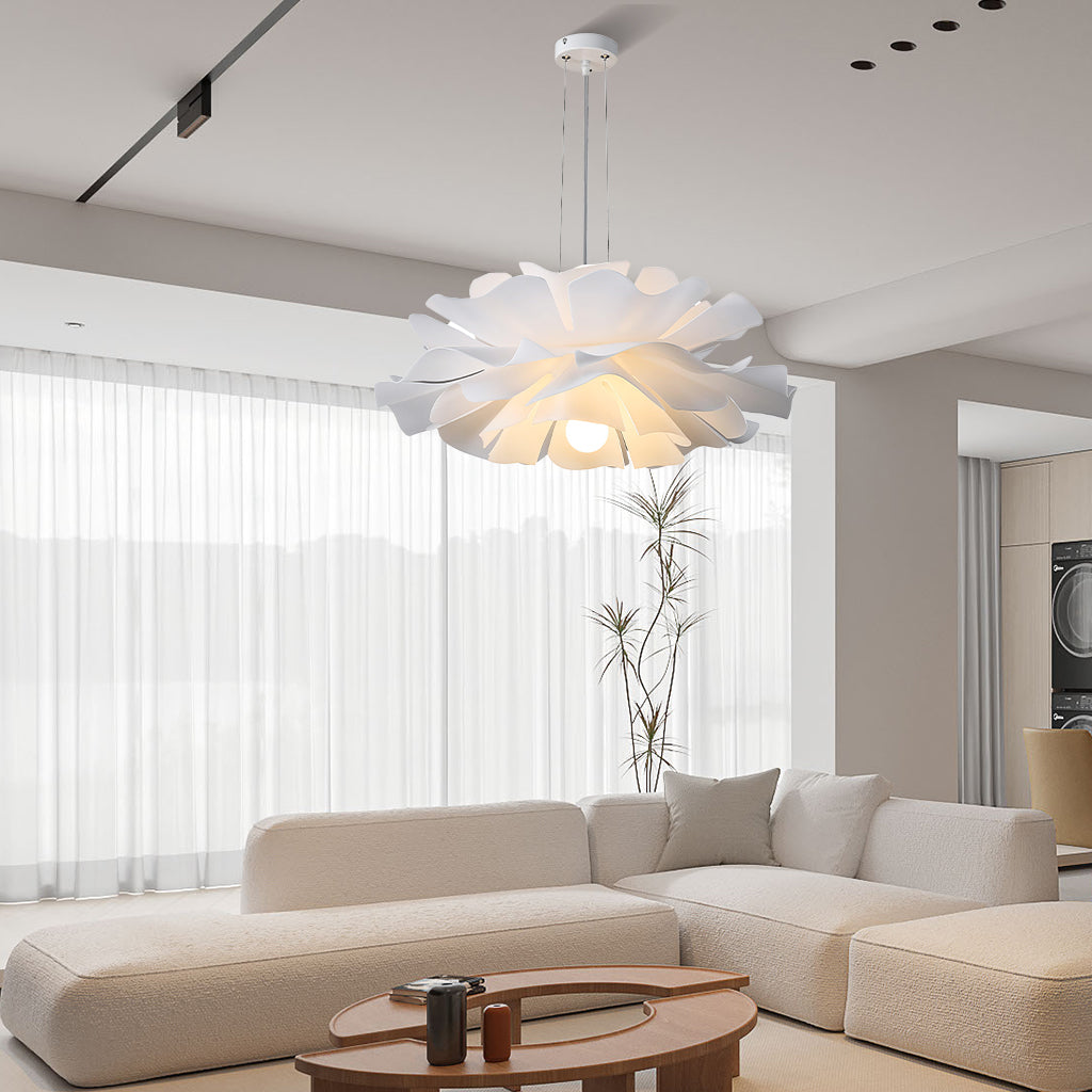 Lustre in the form of a Nordic Lotus Flower Gupton