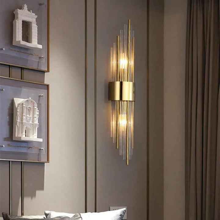 Veloria Crystal Wall Light Modern Design