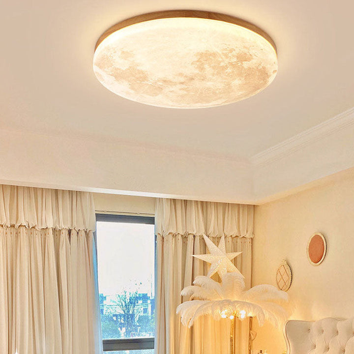 Ceiling Lamp - Realistic Moonlight | Soft LED Lighting