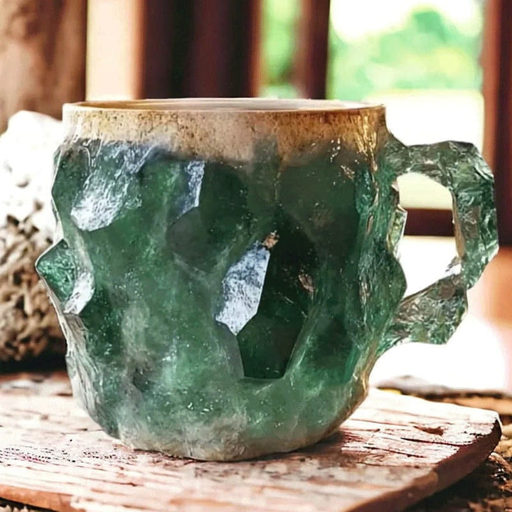 Coffee Mug Agate Design Decorative Drinkware Home Office