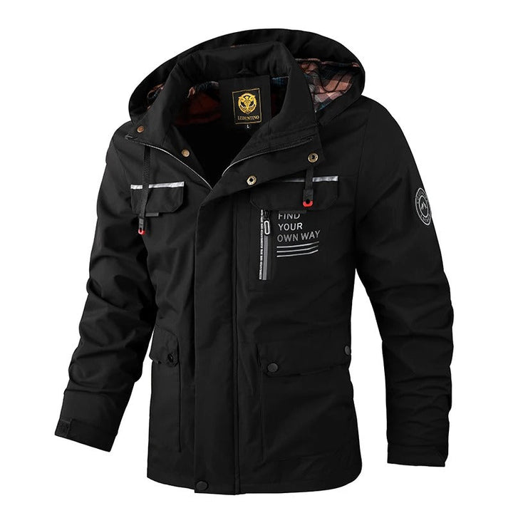 Alpine Utility Winter Jacket - Hooded with Multiple Pockets