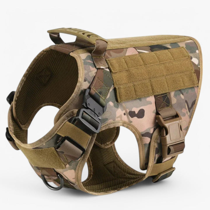 Military Dog Tactical Training Vest Quick-Release System