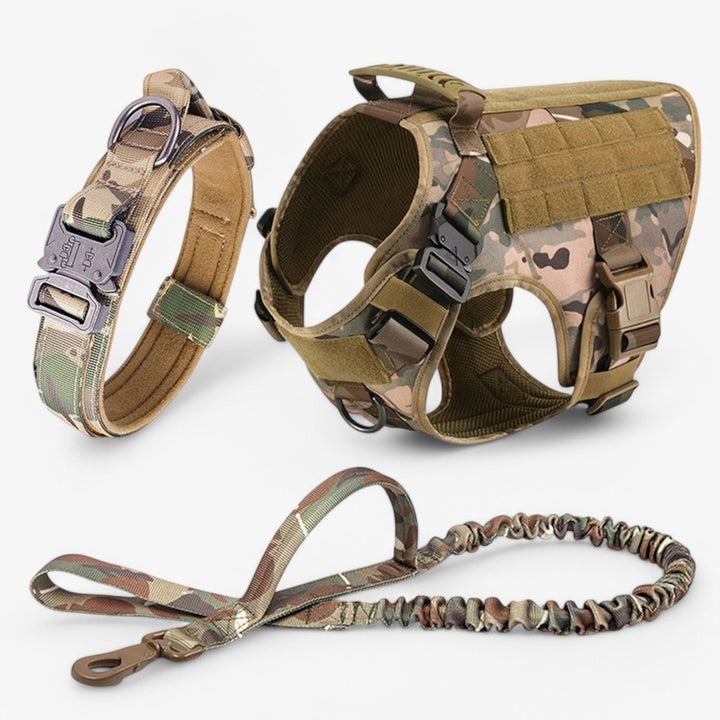 Military Dog Tactical Training Vest Quick-Release System