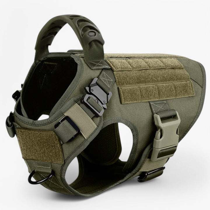 Military Dog Tactical Training Vest Quick-Release System