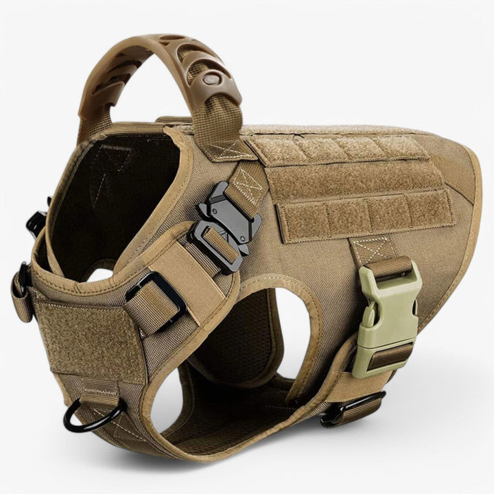 Military Dog Tactical Training Vest Quick-Release System