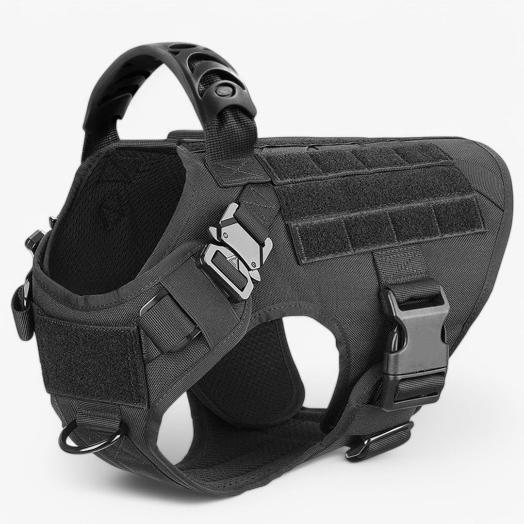 Military Dog Tactical Training Vest Quick-Release System