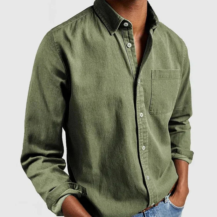 Leonardo – Men's Casual Shirt Long Sleeves