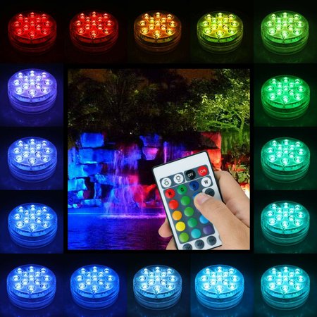 Submersible LED Lights for Indoor and Outdoor Use