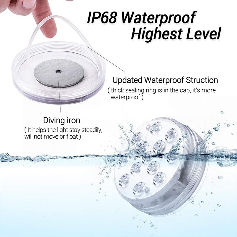 Submersible LED Lights for Indoor and Outdoor Use