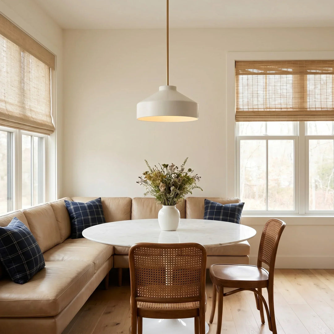 Nerys Nordic Minimalist Morandi Matte Metal Pendant Light