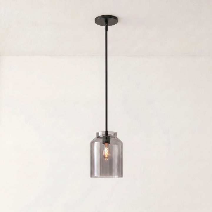 Nerys Nordic Minimalist Morandi Matte Metal Pendant Light