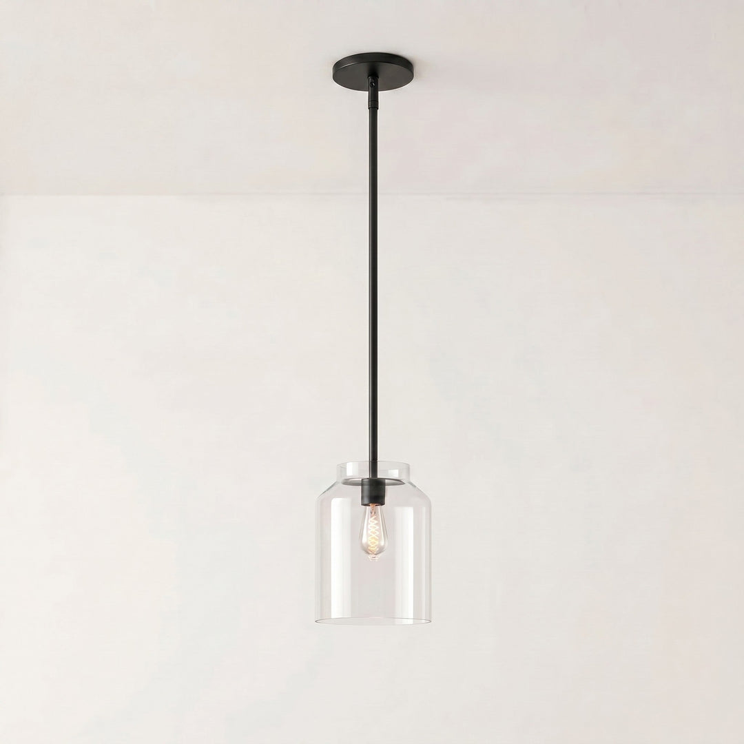 Nerys Nordic Minimalist Morandi Matte Metal Pendant Light