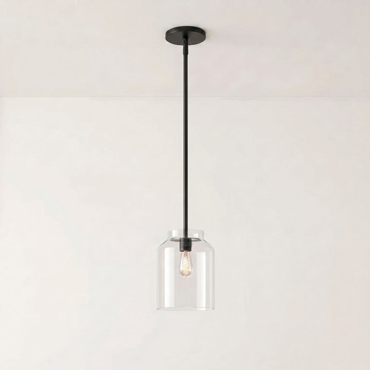 Nerys Nordic Minimalist Morandi Matte Metal Pendant Light