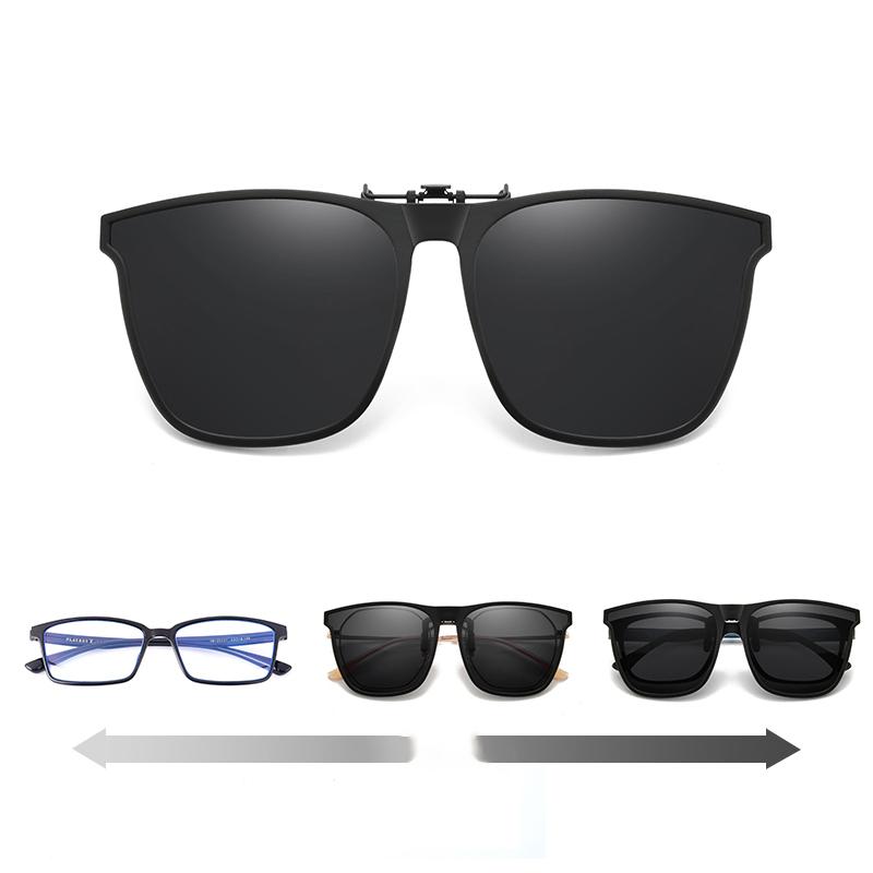 VistaLift Polarized Flip-Up Clip-On Sunglasses