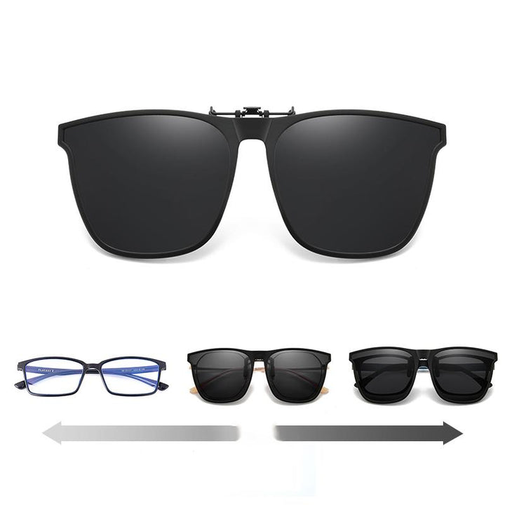 VistaLift Polarized Flip-Up Clip-On Sunglasses