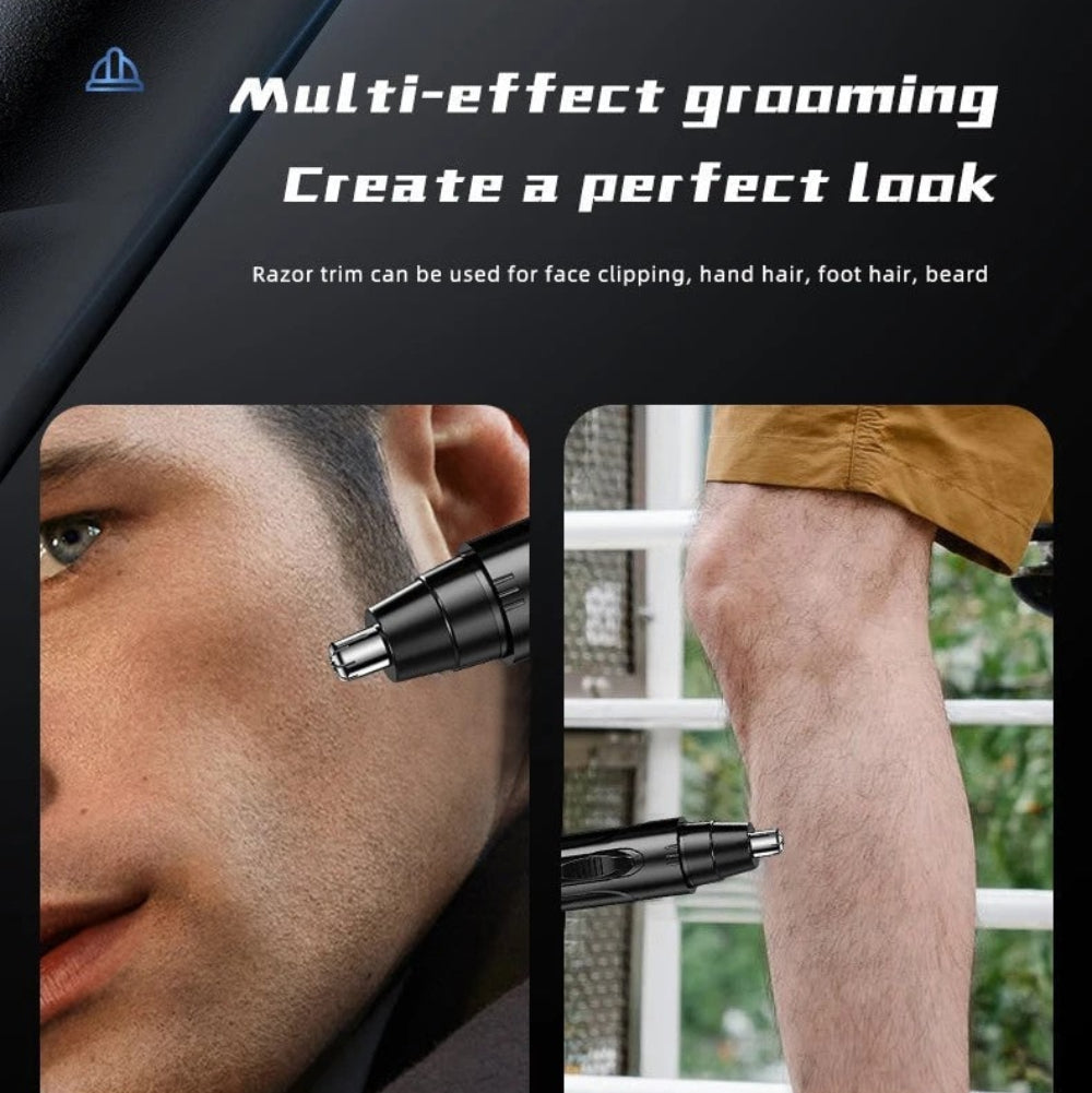 Nose Hair Trimmer Rechargeable Grooming Tool