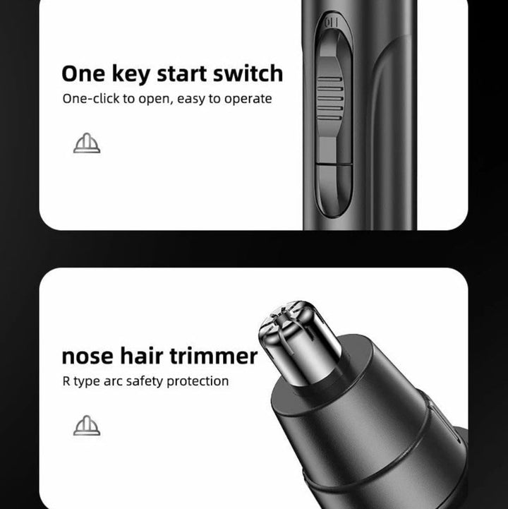 Nose Hair Trimmer Rechargeable Grooming Tool