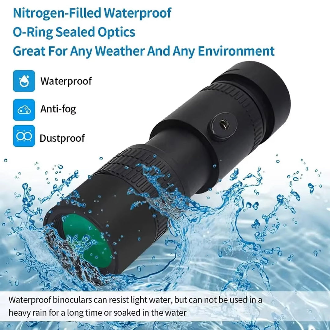 ProView HD Long Range Monocular with 7-17x Zoom, BAK4 Prism & Smartphone Mount