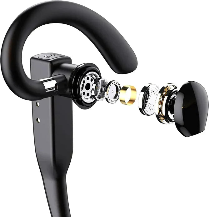 Trucker Dual Mic Wireless Bluetooth 5.1 Noise-Canceling Headphones