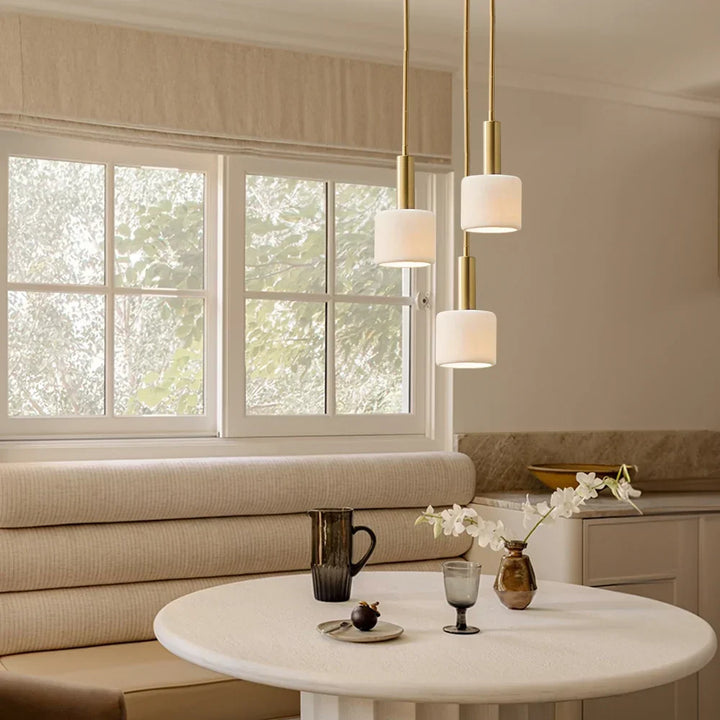 Modern White Porcelain Pendant Lamp