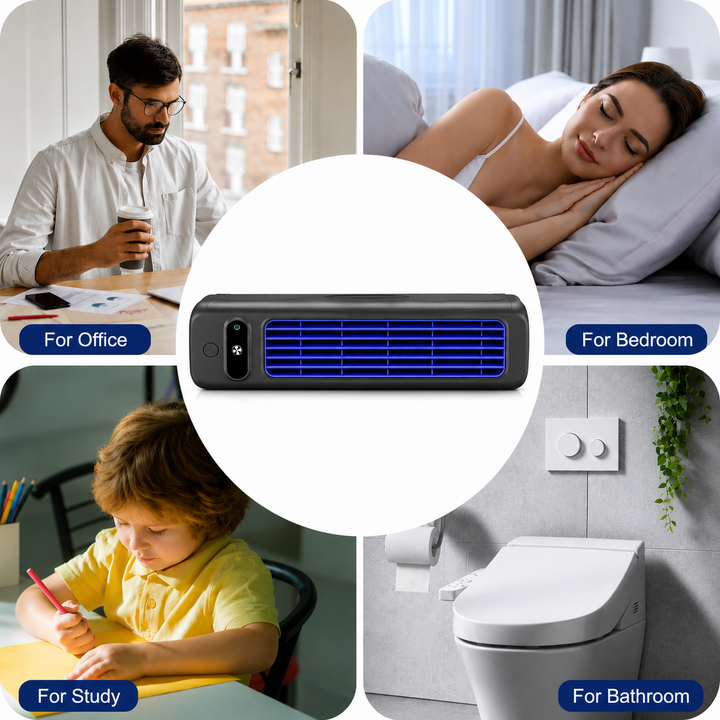 Compact Rechargeable Personal Air Cooler for Home, Office & Bedroom