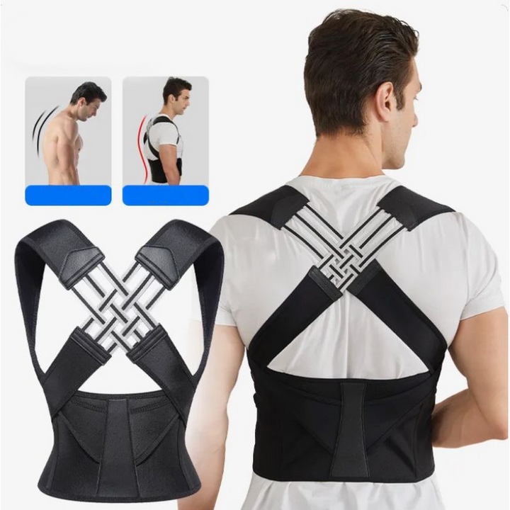 Posture Corrector Back Support Strap Instant Shoulder Alignment