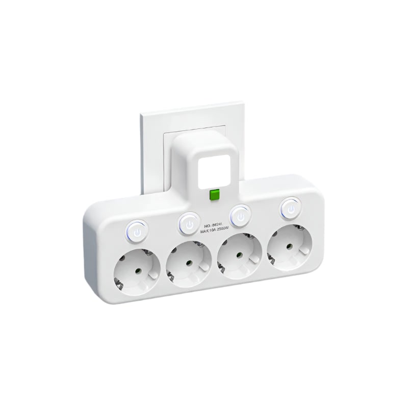 Power Strip Ports Surge Protection & Control Switch