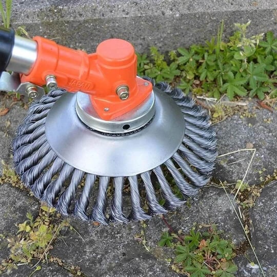 Universal Brush Trimmer Head Attachment for Lawn and Garden Care