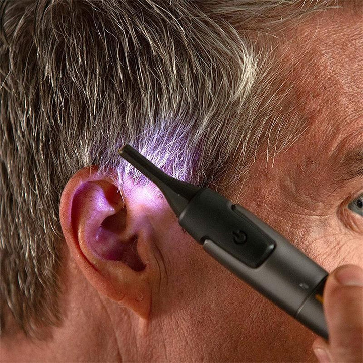 Precision Trimmer LED Light Ultra-Thin Blades Ergonomic Design