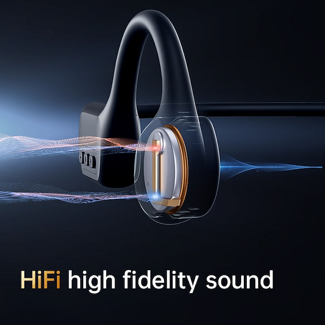 AquaSound Open-Ear Bone Conduction Headphones with 32GB Memory and IPX8 Waterproof Rating