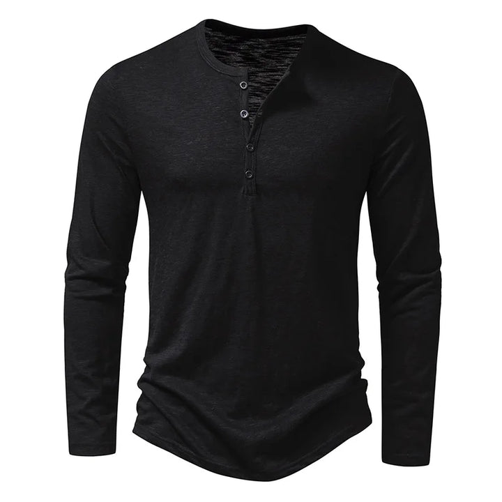 Lorenzo – Long Men's Shirt with Buttons