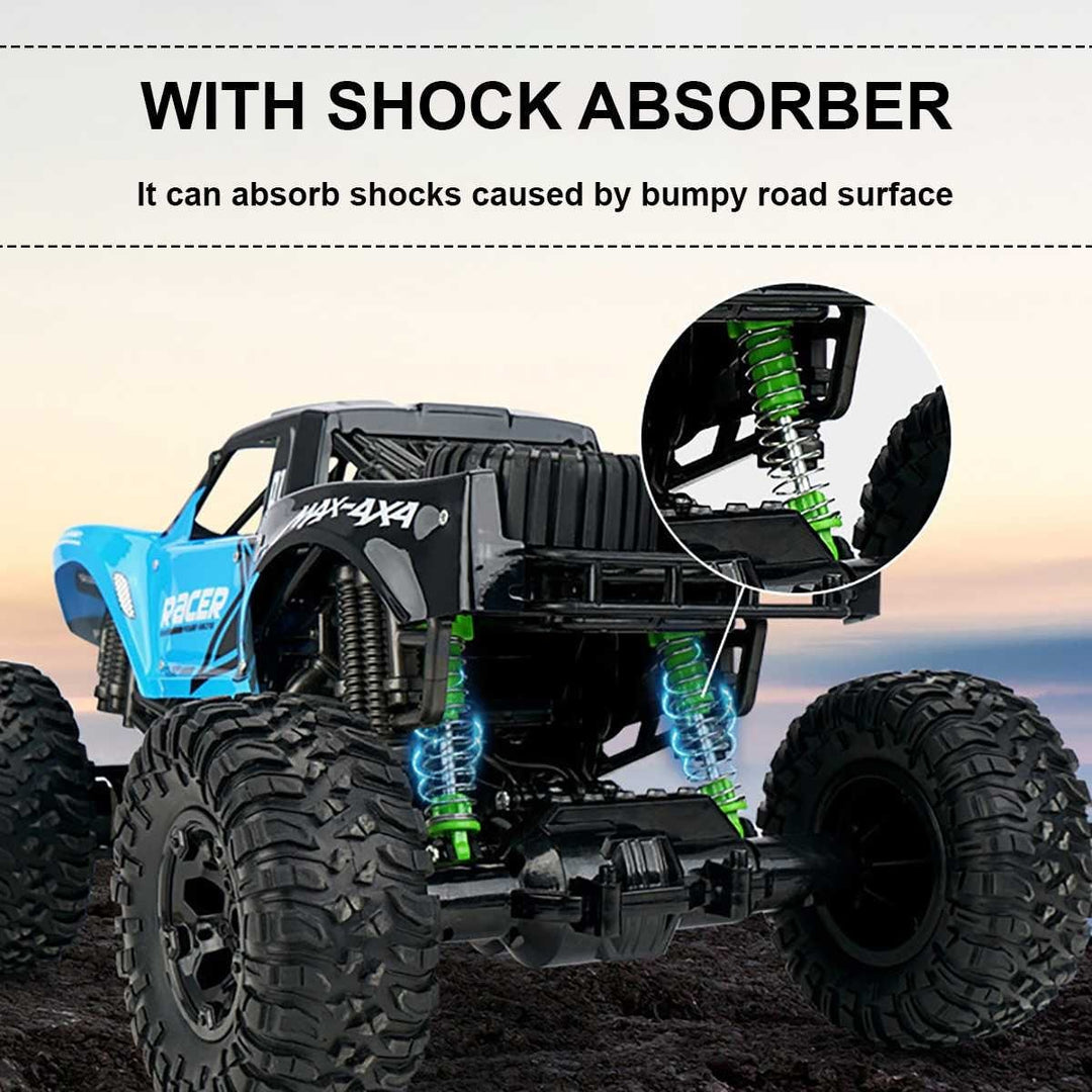 All-Terrain 4WD Off-Road RC Truck with Waterproof Design